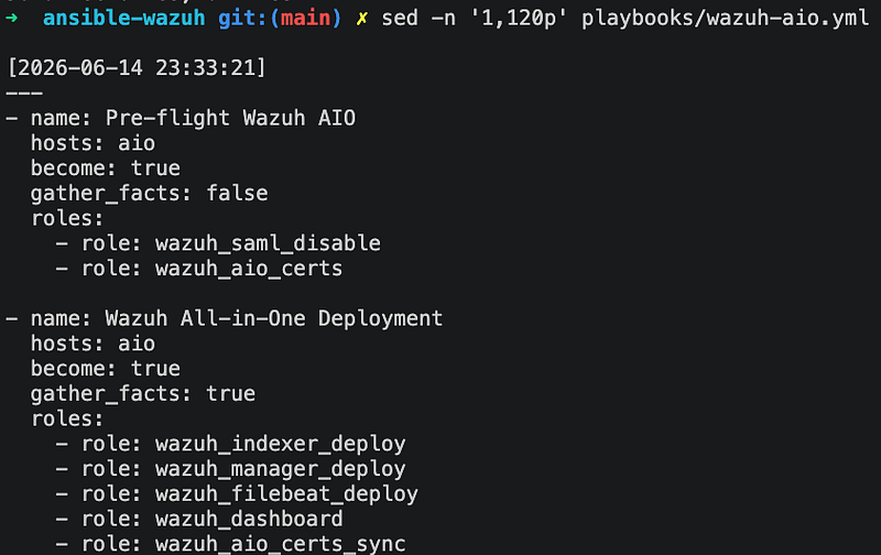 Screenshot from Wazuh Ansible Series Part 1: How to Deploy Wazuh with Ansible